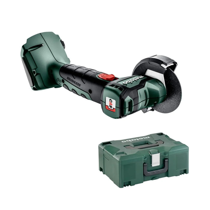 Meuleuse d'angle METABO CC 18 LTX BL Ø76mm + coffret METALOC - 600349840 - Déstockage - Drakare