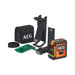 Niveau laser croix vert AEG portée 20m ±0,4mm/m IP54 CLG220-K - Déstockage - BAKZOKA