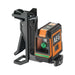 Niveau laser croix vert AEG portée 20m ±0,4mm/m IP54 CLG220-K - Déstockage - BAKZOKA