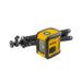 Niveau laser croix vert IRONSIDE portée 20m ±0,4mm/m + trépied - Déstockage - BAKZOKA