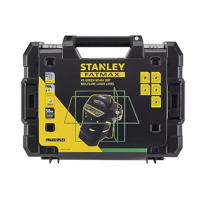 Niveau laser multi-lignes STANLEY FMHT1-77356 FATMAX 360° vert + mallette - Reconditionné - BAKZOKA