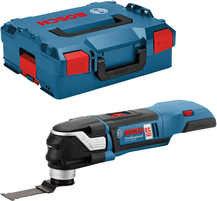 Outil multifonctions BOSCH PRO GOP 18V-28 + coffret L-BOXX - 06018B6001 - Déstockage - BAKZOKA