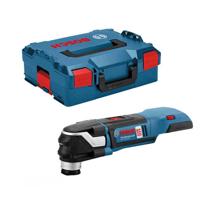 Outil multifonctions BOSCH PRO 18V + coffret L-BOXX GOP 18V-28 (sans batterie) - Reconditionné - BAKZOKA