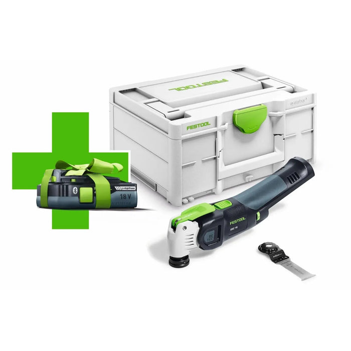 Outil multifonctions FESTOOL Vecturo OSC 18 E-Basic + coffret SYSTAINER - 577033 - Reconditionné - BAKZOKA