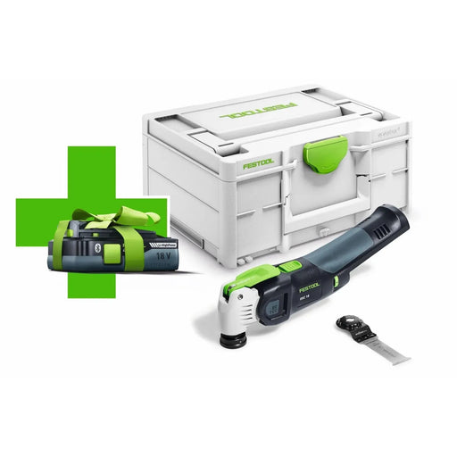 Outil multifonctions FESTOOL Vecturo OSC 18 E-Basic + coffret SYSTAINER - 577033 - Reconditionné - Drakare