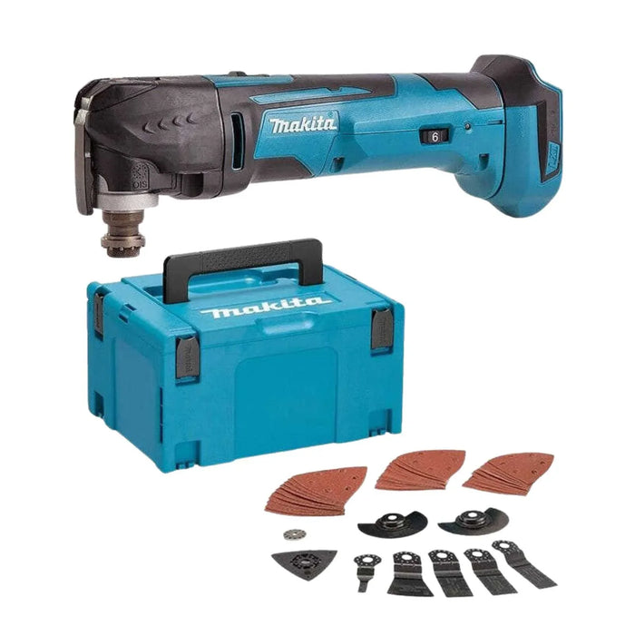 Outil multifonctions MAKITA 18V LXT + coffret MAKPAC DTM51ZJX2 (sans batterie) - Reconditionné - BAKZOKA