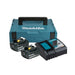 Pack 2 batteries + 1 chargeur MAKITA BL1830B + DC18RC + coffret MAKPAC - 197952-5 - Déstockage - BAKZOKA