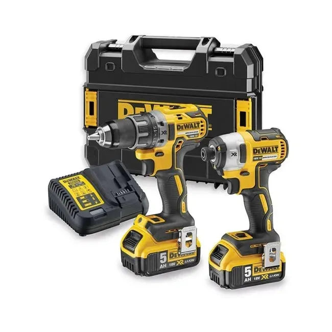 Pack 2 outils DEWALT DCK268P2T XR + coffret TSTAK - Déstockage - BAKZOKA