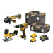 Pack 3 outils DEWALT DCK329P2T XR + coffret TSTAK - Déstockage - BAKZOKA