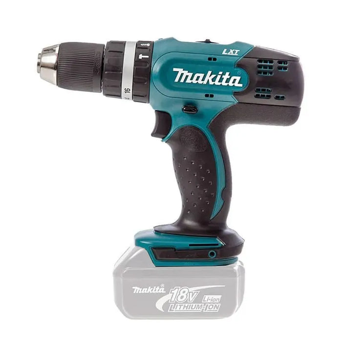 Perceuse à percussion MAKITA DHP453TX12 LXT avec 101 accessoires + coffret - Déstockage - BAKZOKA