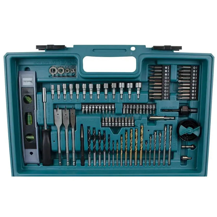 Perceuse à percussion MAKITA DHP453TX12 LXT avec 101 accessoires + coffret - Déstockage - BAKZOKA
