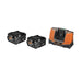 Perceuse visseuse à percussion AEG 18V Li-Ion (2x 5Ah) avec renvoi d'angle 75Nm + coffret BSB18CBL-502C - Déstockage - BAKZOKA