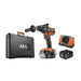 Perceuse visseuse à percussion AEG 18V Li-Ion (2x 6Ah) Brushless 13mm 141Nm BSB18BL-602K - Reconditionné - BAKZOKA