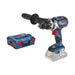 Perceuse visseuse à percussion BOSCH PRO GSB 18V-110 C + coffret L-BOXX - 06019G030A - Déstockage - BAKZOKA