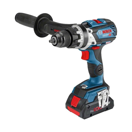 Perceuse visseuse à percussion BOSCH PRO 18V Li-Ion (2x 4Ah) ProCORE 110Nm + coffret L-BOXX GSB 18V-110 C - Reconditionné - BAKZOKA