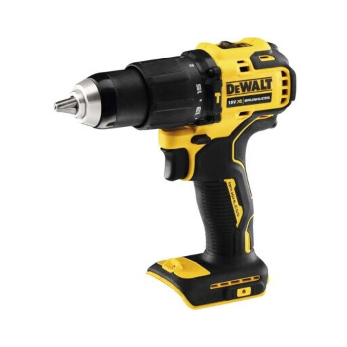 Perceuse visseuse à percussion DEWALT 18V Li-Ion (2x 4Ah) XR + coffret TSTAK DCD709M2T-QW - Déstockage - BAKZOKA
