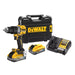 Perceuse visseuse à percussion DEWALT 18V Li-Ion (2x 5Ah) PowerStack XR + coffret TSTAK DCD805H2T-QW - Déstockage - BAKZOKA