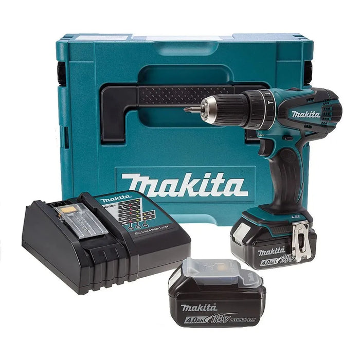 Perceuse visseuse à percussion MAKITA DHP456RMJ LXT + coffret MAKPAC - Déstockage - BAKZOKA