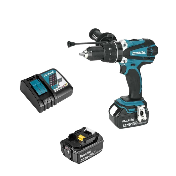 Perceuse visseuse à percussion MAKITA DHP458RT LXT - Déstockage - BAKZOKA