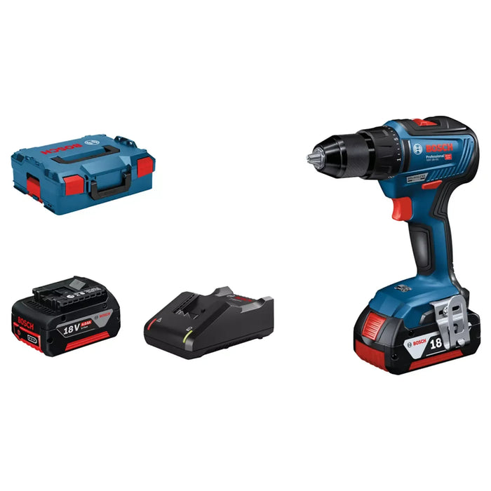 Perceuse visseuse BOSCH PRO GSR 18V-55 + coffret L-BOXX - 06019H5200 - Déstockage - BAKZOKA
