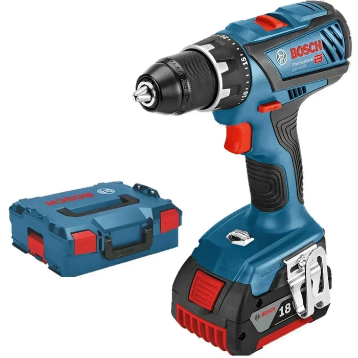 Perceuse visseuse BOSCH PRO GSR 18V-28 + coffret L-BOXX - 06019H410A - Occasion - BAKZOKA