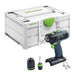 Perceuse visseuse FESTOOL 18V + coffret SYSTAINER T 18+3 Li-Basic (sans batterie) - Déstockage - BAKZOKA