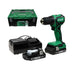 Perceuse visseuse HIKOKI DS18DDWQZ + coffret HIT-SYSTEM CASE - Déstockage - BAKZOKA