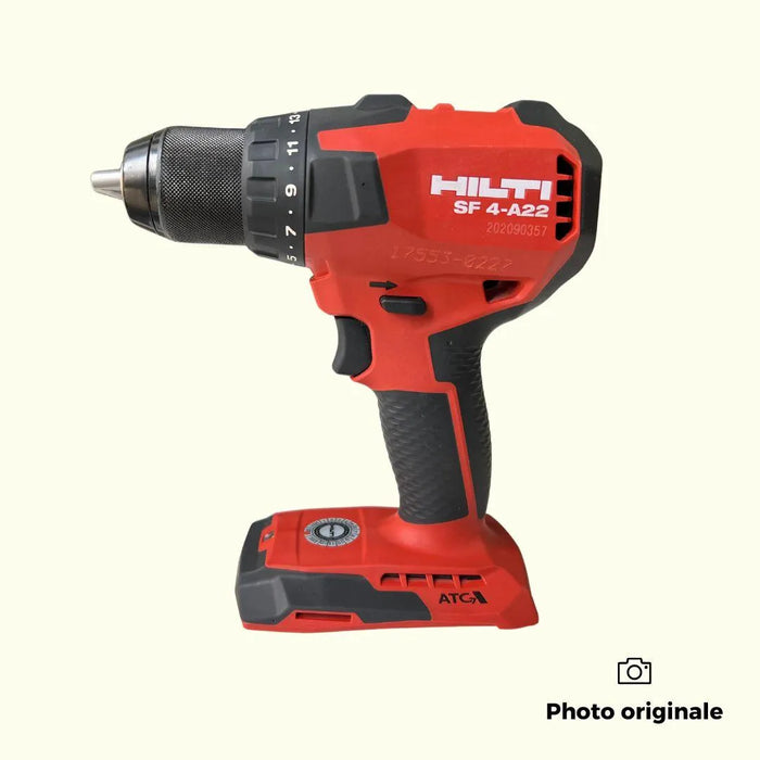 Perceuse visseuse HILTI SF 4-A22 + B22 5.2 + C4/36-350 Ø125mm + mallette - Reconditionné - BAKZOKA