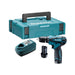 Perceuse visseuse MAKITA 10.8V Li-Ion (2x 1.3Ah) + coffret MAKPAC DF330DWJ - Déstockage - BAKZOKA