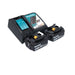 Perceuse visseuse MAKITA 18V Li-Ion (2x 3Ah) 42Nm + mallette DDF453RFX1 - Déstockage - BAKZOKA