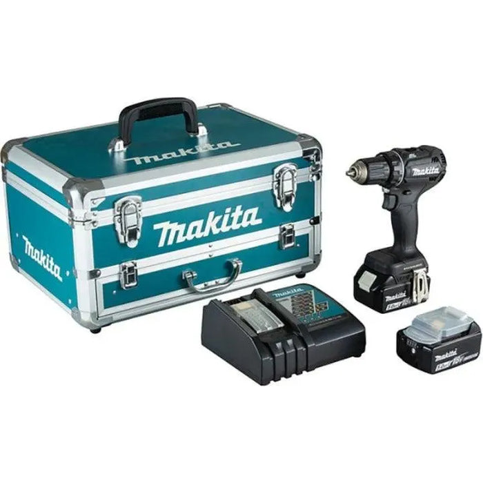 Perceuse visseuse MAKITA DDF485TX2B Black Edition avec 70 accessoires + coffret - Reconditionné - BAKZOKA