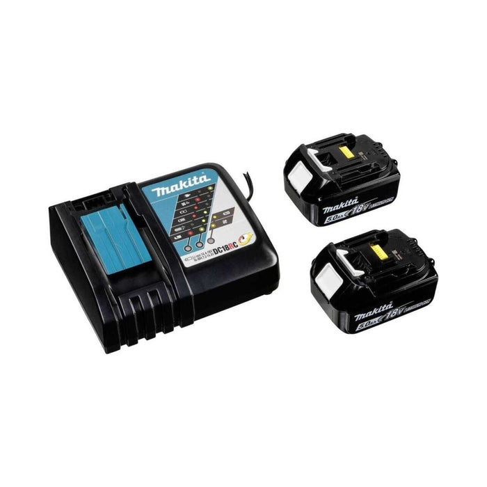 Perceuse visseuse MAKITA 18V Li-Ion (2x 5Ah) LXT + coffret MAKPAC DDF485RTJ - Déstockage - BAKZOKA