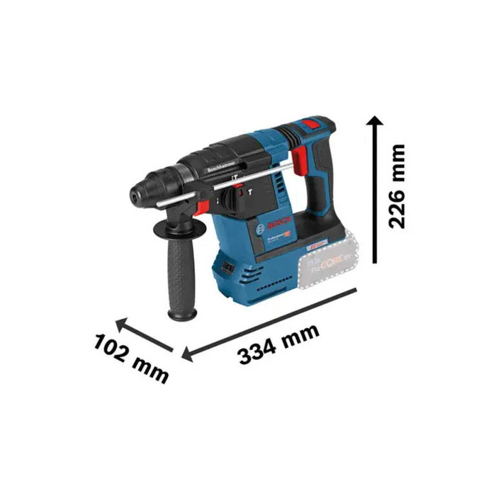 Perforateur BOSCH 18V SDS-Plus 2.6J + coffret L-BOXX GBH 18V-26 (sans batterie) - Déstockage - BAKZOKA