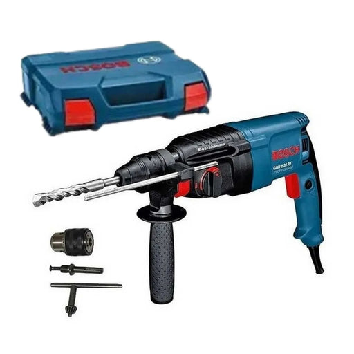 Perforateur BOSCH PRO GBH 2-26 + mandin à clé + adaptateur + mallette - 06112A3002 - Occasion - BAKZOKA