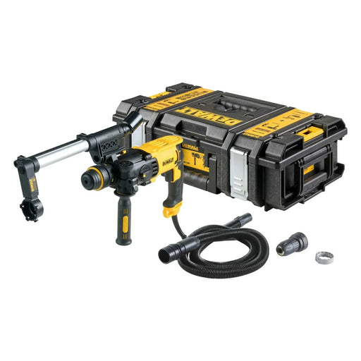 Perforateur burineur DEWALT D25135K-QS SDS-Plus avec kit d'extraction de poussière + coffret TOUGHSYSTEM - Déstockage - BAKZOKA