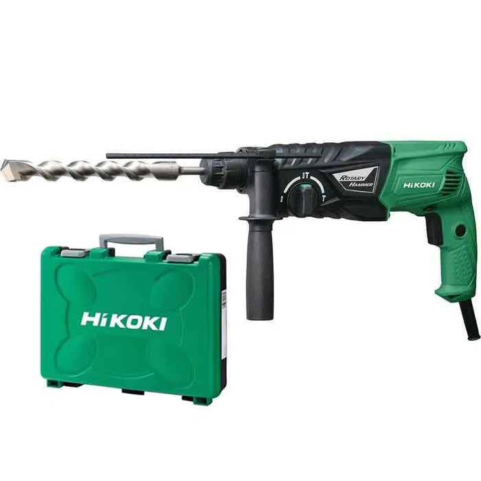 Perforateur burineur HIKOKI DH24PH2 24mm SDS-Plus + mallette - Déstockage - BAKZOKA
