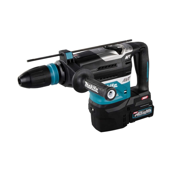 Perforateur burineur MAKITA 40V Li-Ion (2x 4Ah) SDS-Max XGT 8J + mallette HR005GM202 - Déstockage - BAKZOKA
