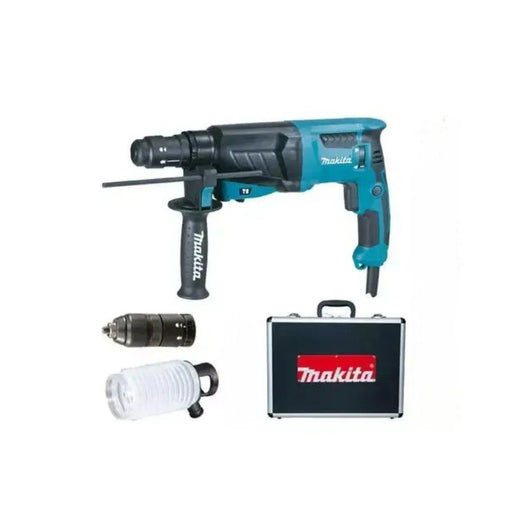 Perforateur burineur MAKITA HR2631FTX4 SDS-Plus + mallette - Reconditionné - Drakare