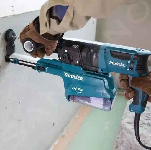Perforateur burineur MAKITA HR2651T SDS-Plus combiné avec aspiration + mallette - Reconditionné - Drakare