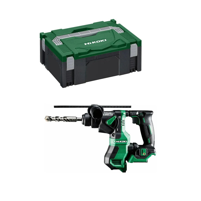 Perforateur HIKOKI DH18DPAW2Z SDS-Plus + coffret HIT-SYSTEM CASE - Déstockage - BAKZOKA