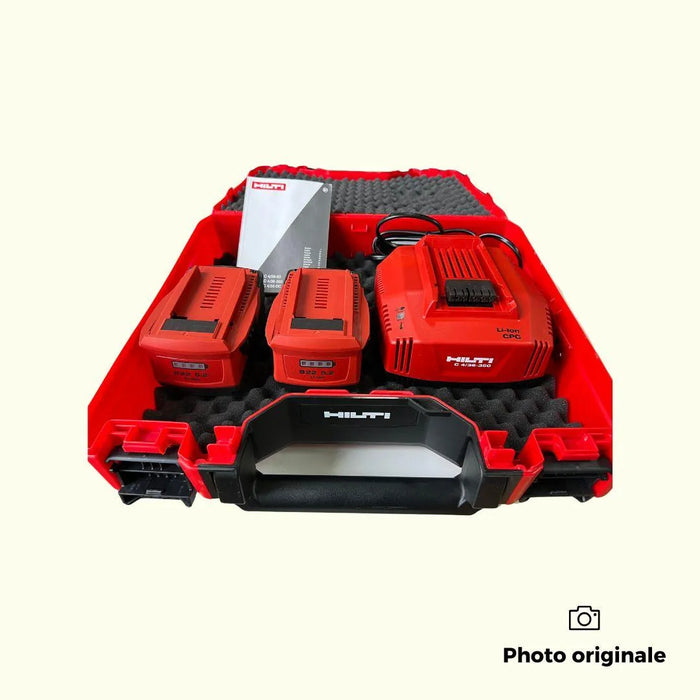 Perforateur HILTI TE 4-A22 + TE DRS-4-A + B22 5.2 + C4/36-350 + mallette - Reconditionné - BAKZOKA