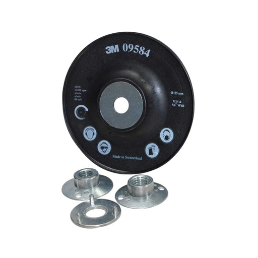 Plateau de support pour disque fibre 3M filetage M14 Ø125mm - 09584 - Déstockage - BAKZOKA