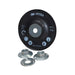 Plateau de support pour disque fibre 3M filetage M14 Ø125mm - 09584 - Déstockage - BAKZOKA