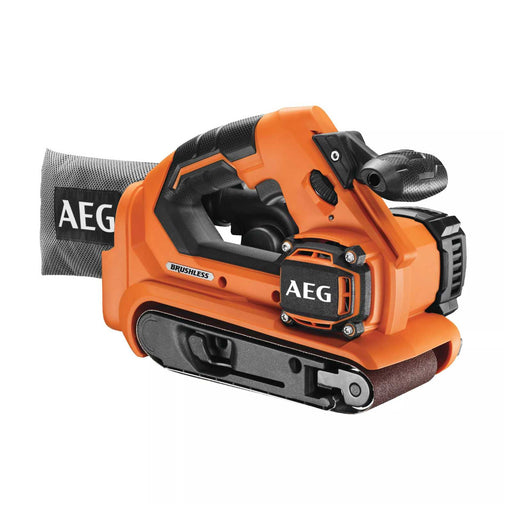 Ponceuse à bande AEG 18V Brushless 75x457mm BHBS18-75BL-0 (sans batterie) - Reconditionné - BAKZOKA