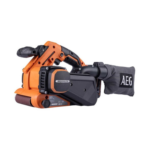 Ponceuse à bande AEG 18V Brushless 75x457mm BHBS18-75BL-0 (sans batterie) - Reconditionné - BAKZOKA
