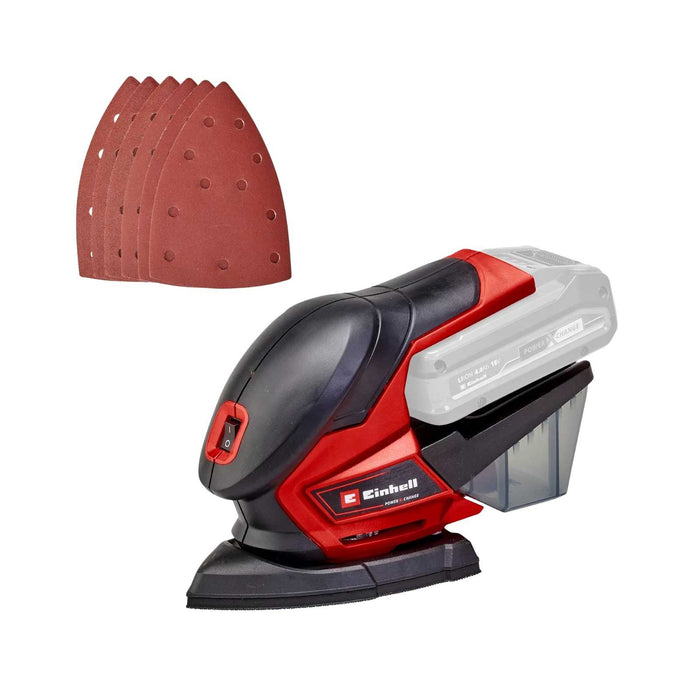 Ponceuse delta EINHELL 18V Power X-Change TE-OS 18/150 Li (sans batterie) - Déstockage - BAKZOKA
