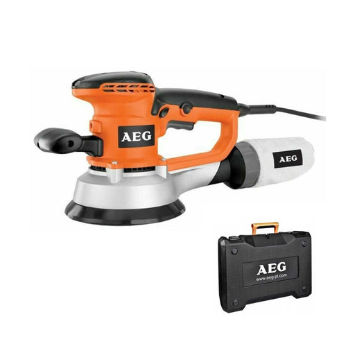 Ponceuse excentrique AEG 440W Ø150mm + mallette EX 150 ED KSET - Déstockage - BAKZOKA