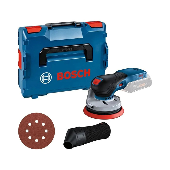 Ponceuse excentrique BOSCH PRO GEX 18V-125 Ø125mm + coffret L-BOXX - 0601372200 - Déstockage - BAKZOKA