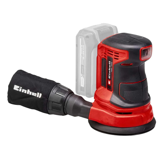 Ponceuse excentrique EINHELL 18V Ø125mm TE-RS 18 LI (sans batterie) - Déstockage - BAKZOKA