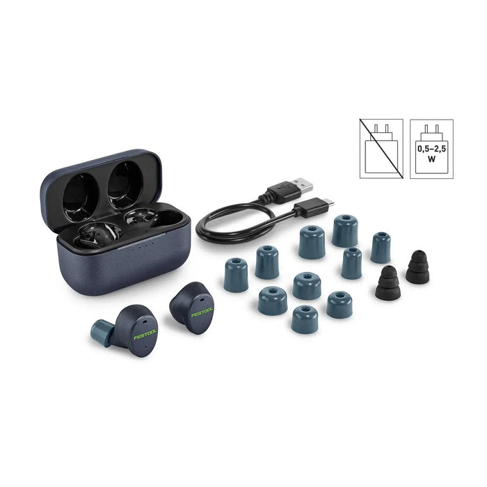 Protection auditive FESTOOL Bluetooth + étui de recharge GHS 25 I - Déstockage - BAKZOKA